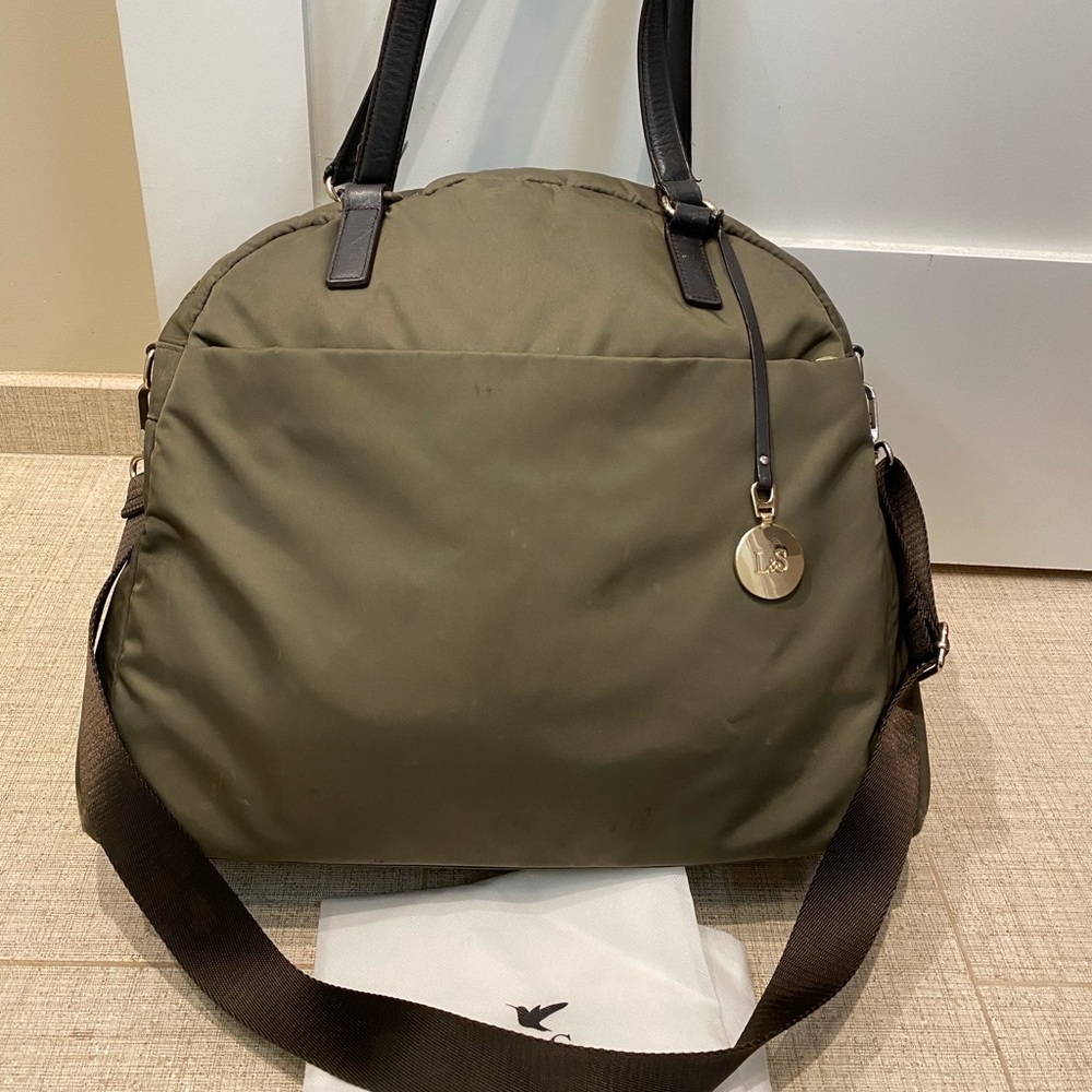 Lo & Sons O.M.G bag in olive green
